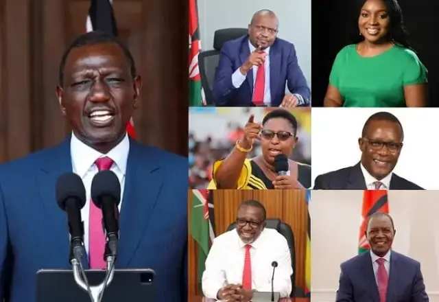 List Of Prominent Figures Left Out In Ruto Cabinet Nomination