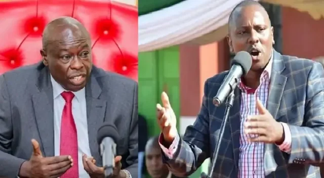 Kimani Ichung'wah Criticized for Angrily Dressing Down Gachagua