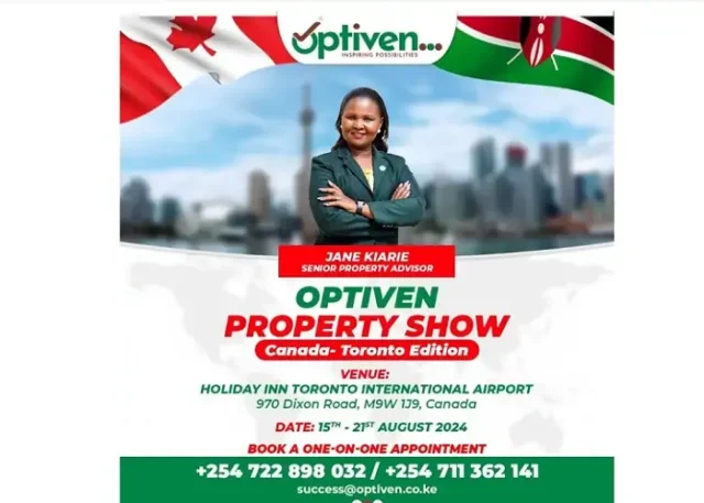 Optiven Property Show In Canada: Explore Lucrative Investments