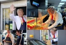 Video of Donald Trump Working in A McDonalds Excite Onlookers