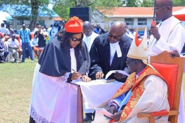 Photos: Raila Odinga's wife Ida is now a Canon in Anglican Church