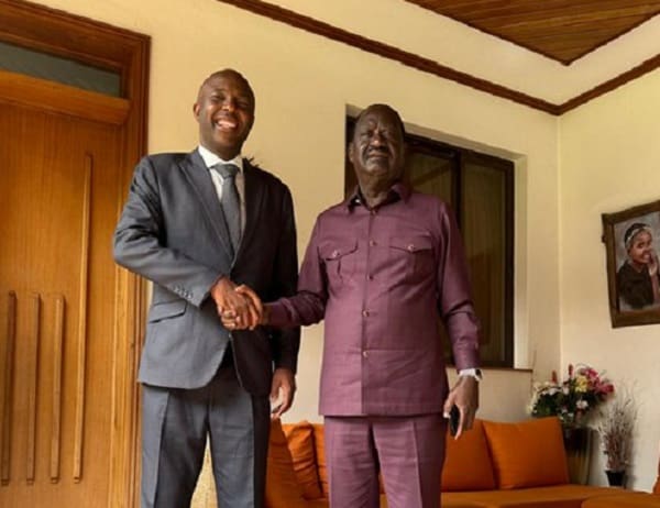 Kang'ata Meets Raila: Stirring Speculations & Social Media Frenzy