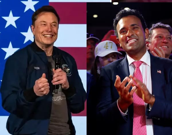 Trump Rewards Elon Musk & Vivek, Appoints Them to Government