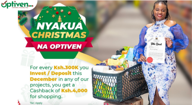 Nyakua Christmas Na Optiven: Campaign for Kenyan Diaspora