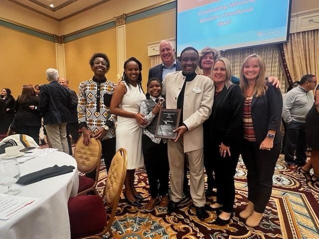 Kenyan Pastor Honored with Minority Business Excellence Award in the US