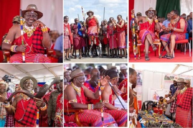 Ruto Embraces Maasai Culture: A Celebration in Samburu 