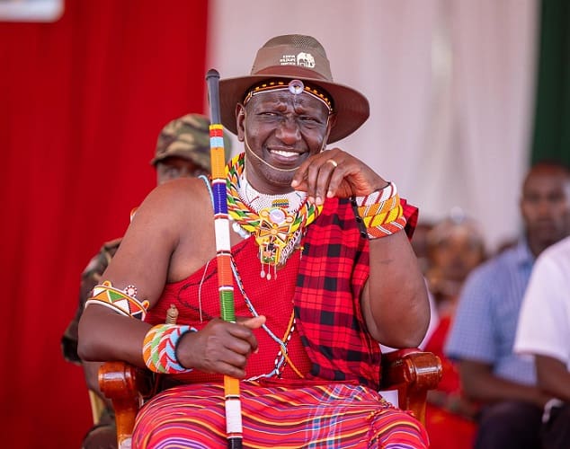 Ruto returns 'monkey skin' used to crown him Tugen elder