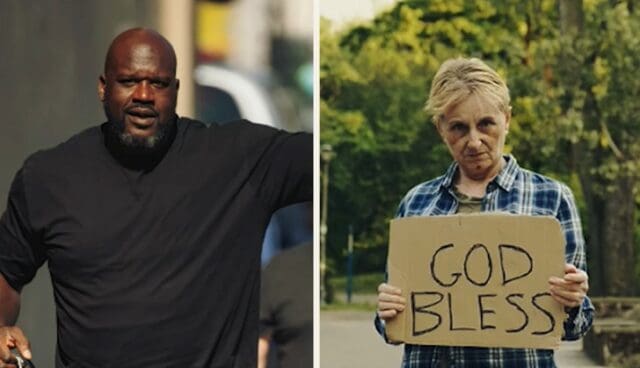 When Shaquille O'Neal Ate Lunch With A Homeless Woman 