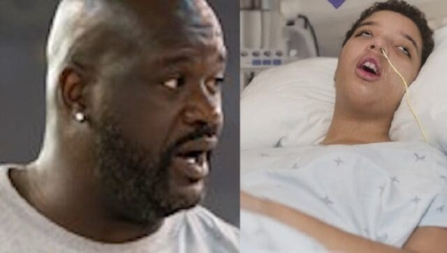 Shaquille O'Neal visits 14-year-old boy in hospital & restores hope