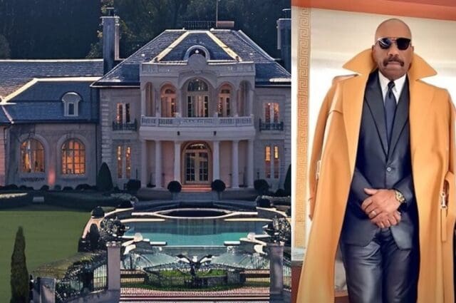 Steve Harvey's Sprawling Mansion, Wife, Children, Net Worth, Cars