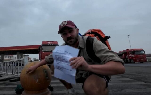 British Man's Dangerous Hitchhike in China: The Unseen Exposed 