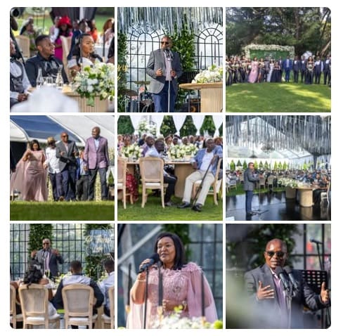 PHOTOS: Lavish Wedding of CS Rebbecca Miano’s Son