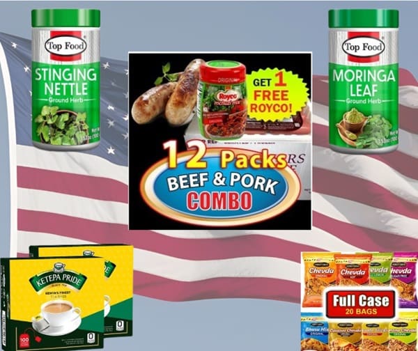 AES Foods Store: For Kenyan Sausages, Ryoco, Thabai & More