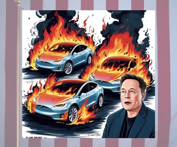 Why Burning Tesla Cars Won't Dim Elon Musk's Shine