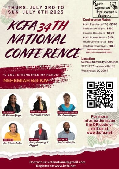 2025 KCFA Annual National Conference in Washington DC
