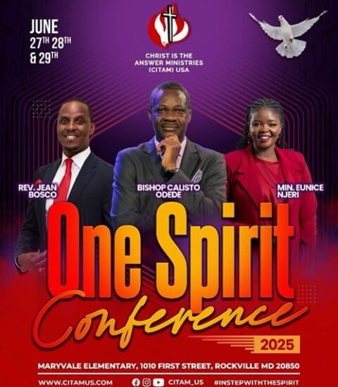 CITAM USA One Spirit Conference In Rockville, Maryland