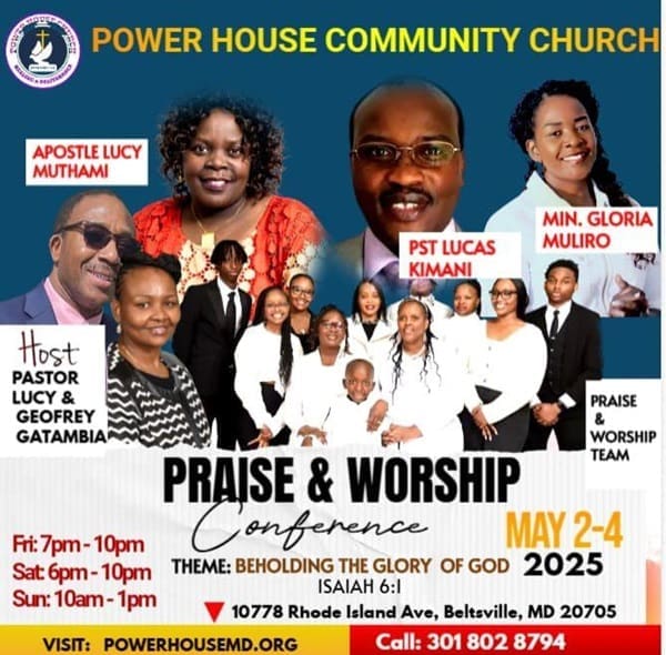 Power House Church Praise and Worship Conference starts today