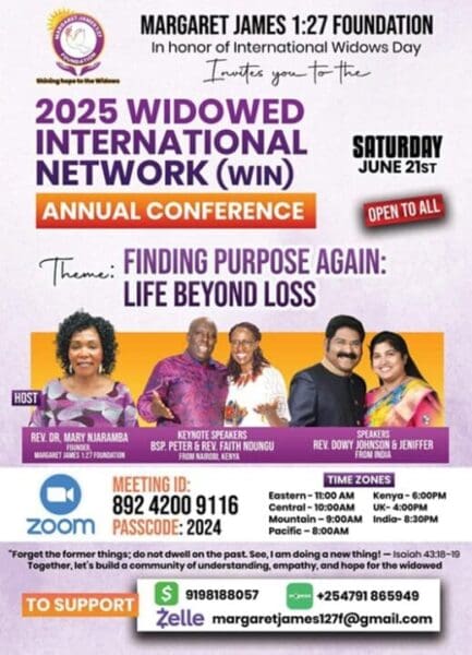 Commemorating 2025 International Widows Day Awareness