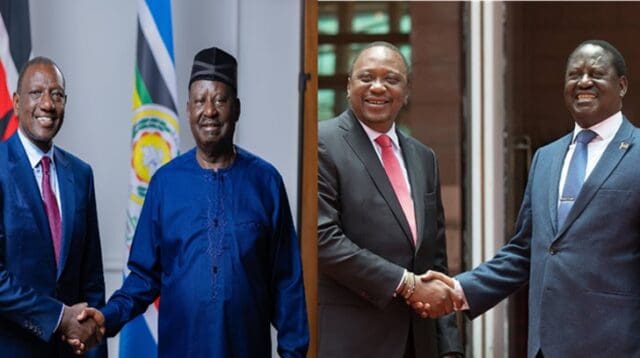 Raila Odinga And The Handshakes In Kenyan Politics 