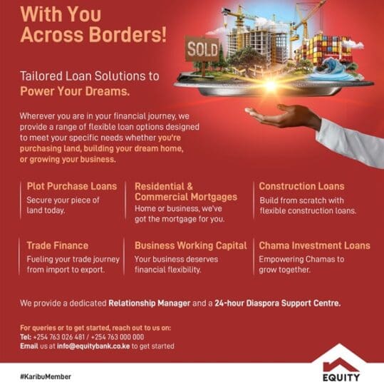 Power Your Dreams Across Borders with Equity Bank