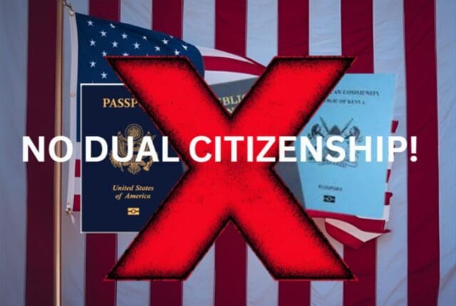 US Senator Pushes to End Dual Citizenship Under New Bill