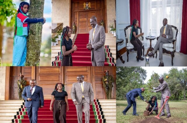 Ruto Appoints Truphena Muthoni as Ambassador of Conservation