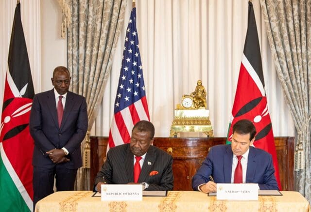 US and Kenya Sign $2.5 Billion “America First” Global Health Deal