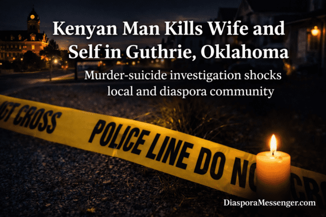 Mark Kimani: Kenyan Man Kills Wife and Self in Guthrie, Oklahoma