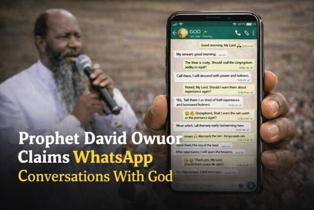 Prophet David Owuor Direct WhatsApp Conversations With God