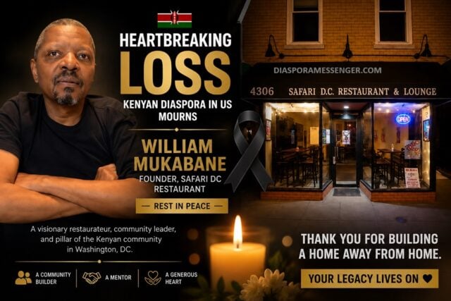 Heartbreaking Loss: Kenyan Diaspora Mourns William Mukabane 1 Heartbreaking Loss: Kenyan Diaspora Mourns William Mukabane