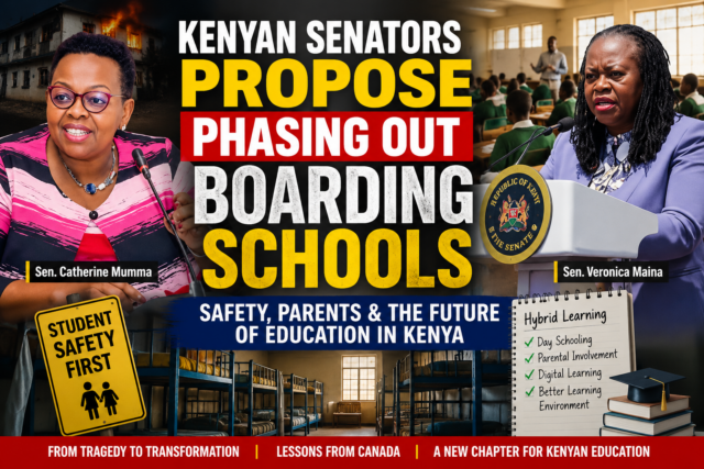 Kenyan Senators Push to Phase Out Boarding Schools in Kenya 1 Kenyan Senators Push to Phase Out Boarding Schools in Kenya
