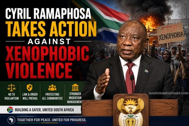 Ramaphosa's Bold Response to Xenophobic Violence in SA 1 Ramaphosa's Bold Response to Xenophobic Violence in SA
